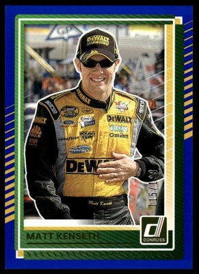 2025 Donruss #28 Matt Kenseth Blue #/199