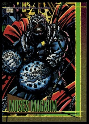 1993 SkyBox Marvel Universe #9 Moses Magnum