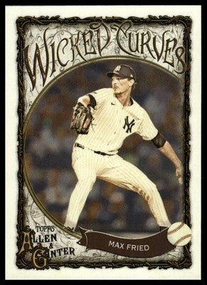 2025 Topps Allen & Ginter #WC-9 Max Fried Wicked Curves