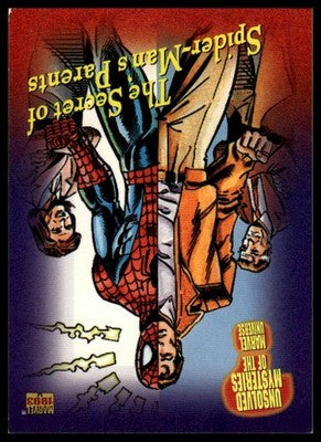1993 SkyBox Marvel Universe #143 The Secret of Spider-Man's Parents