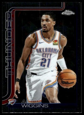 2025-26 Topps Chrome #196 Aaron Wiggins