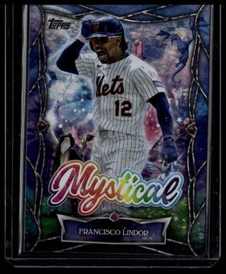 2025 Topps Update #MYS-7 Francisco Lindor Mystical