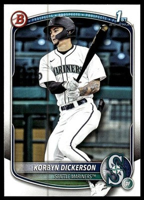2025 Bowman Draft #BD-69 Korbyn Dickerson