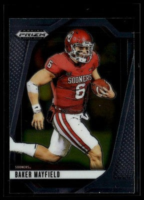 2025 Panini Prizm Draft Picks #187 Baker Mayfield Prizms Silver