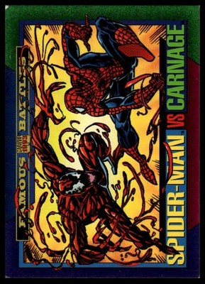 1993 SkyBox Marvel Universe #145 Spider-Man / Carnage