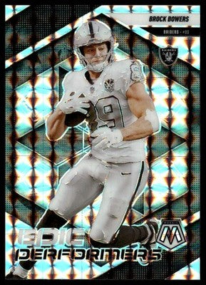 2025 Panini Mosaic #4 Brock Bowers Epic Performers