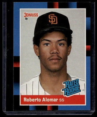 1988 Donruss #34b Roberto Alomar