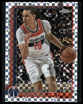 2025-26 Topps Chrome #237 Kyshawn George Refractors
