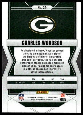 2025 Donruss Elite #39 Charles Woodson