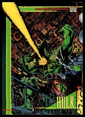 1993 SkyBox Marvel Universe #1 Hulk