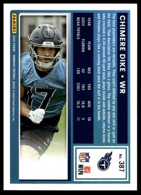 2025 Donruss #387 Chimere Dike