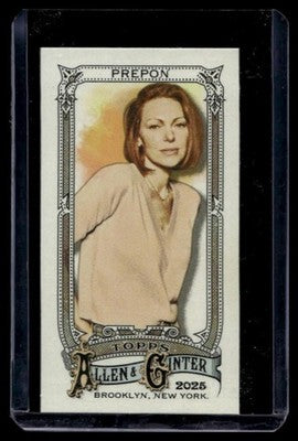 2025 Topps Allen & Ginter #169 Laura Prepon Mini