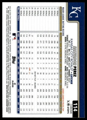2025 Topps Chrome Logofractor Edition #114 Salvador Perez