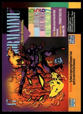 1993 SkyBox Marvel Universe #47 Dormammu