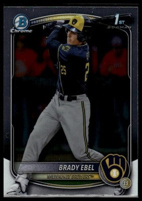 2025 Bowman Draft #BDC-194 Brady Ebel Chrome