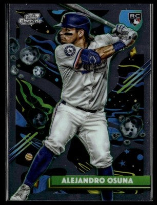 2025 Topps Chrome Cosmic #176 Alejandro Osuna