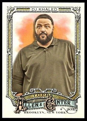 2025 Topps Allen & Ginter #208 DJ Khaled
