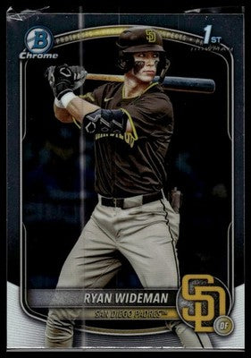 2025 Bowman Draft #BDC-190 Ryan Wideman Chrome