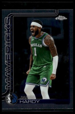 2025-26 Topps Chrome Update #140 Jaden Hardy