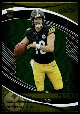 2025 Panini Absolute #197 Will Howard Yellow