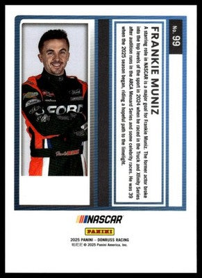 2025 Donruss #99 Frankie Muniz Chrome Holo