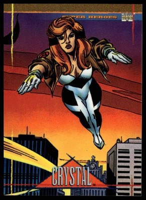 1993 SkyBox Marvel Universe #92 Crystal