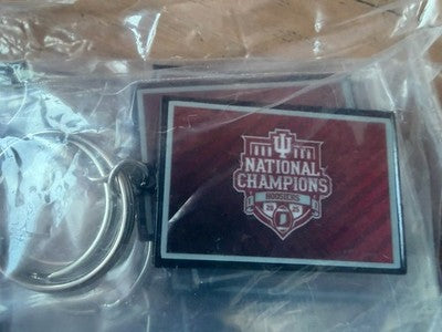 2025 2026 CFP NCAA National Champions Indiana Hoosiers Acrylic Key Ring