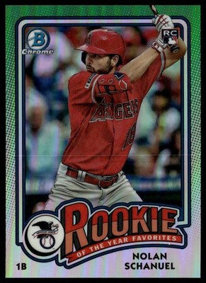 2024 Bowman #ROY-9 Nolan Schanuel Rookie of the Year Favorites