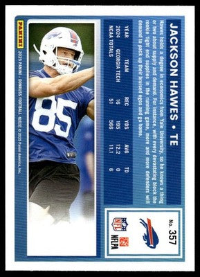 2025 Donruss #357 Jackson Hawes