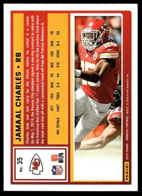 2025 Donruss #35 Jamaal Charles
