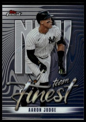 2026 Finest #TF-12 Aaron Judge Topps Team Finest