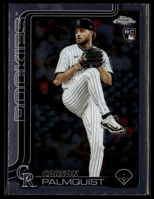 2025 Topps Chrome Update #USC173 Carson Palmquist