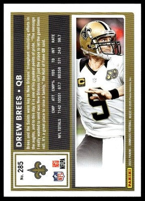 2025 Donruss #285 Drew Brees