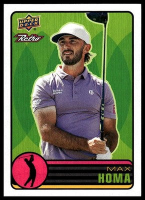 2026 Upper Deck #RG-31 Max Homa Retro (Tin)