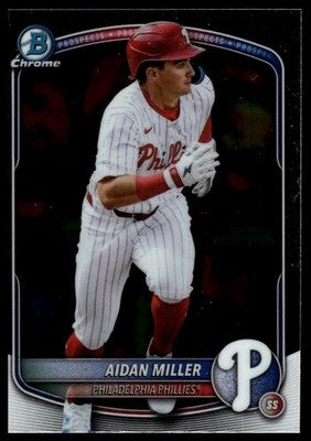 2025 Bowman Draft #BDC-180 Aidan Miller Chrome