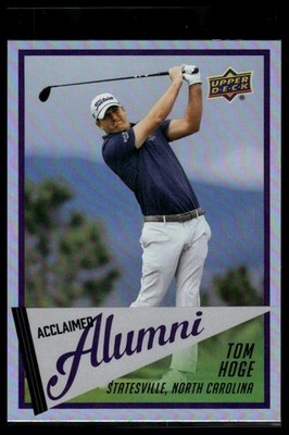 2026 Upper Deck #AL-17 Tom Hoge Acclaimed Alumni