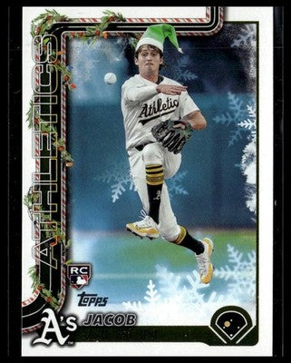 2025 Topps Holiday #H4b Jacob Wilson