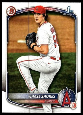 2025 Bowman Draft #BD-142 Chase Shores