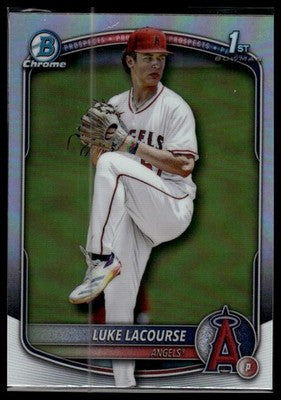 2025 Bowman Draft #BDC-123 Luke LaCourse Chrome Refractor