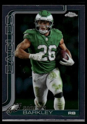 2025 Topps Chrome #248 Saquon Barkley