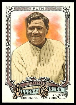 2025 Topps Allen & Ginter #28 Babe Ruth