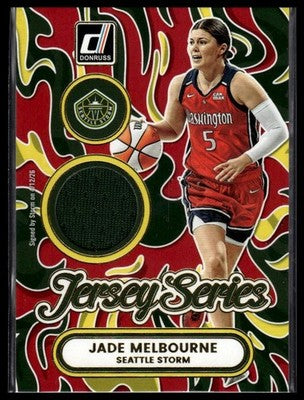 2026 Donruss WNBA #JS-JM Jade Melbourne Jersey Series