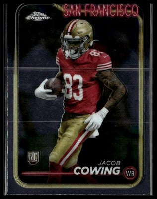 2024 Topps Chrome #285 Jacob Cowing