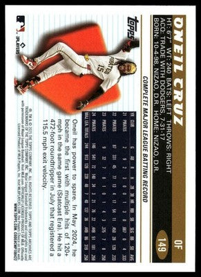 2025 Topps Archives #149 Oneil Cruz