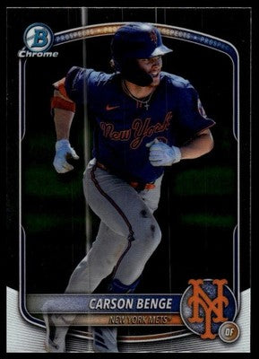 2025 Bowman Draft #BDC-138 Carson Benge Chrome