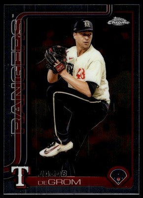 2025 Topps Chrome #214 Jacob deGrom