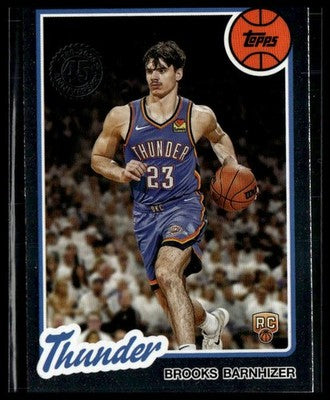 2025-26 Topps #80BK-87 Brooks Barnhizer 1980-81 Topps Basketball
