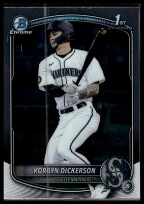 2025 Bowman Draft #BDC-69 Korbyn Dickerson Chrome