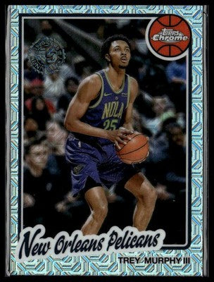 2025-26 Topps #TC-TMU Trey Murphy III 1980-81 Topps Chrome Basketball