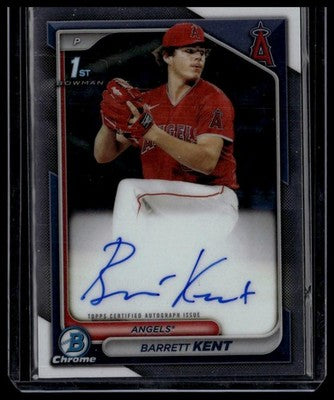 2024 Bowman #CPA-BK Barrett Kent Chrome Prospects Autographs